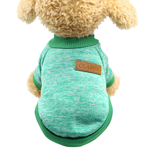 Suéter Classic Verde Árbol-Ropa Mascota